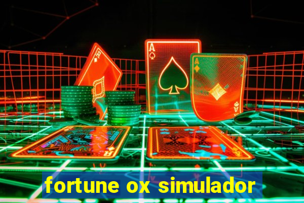 fortune ox simulador